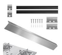 Copri Fessure per Fornelli,Protettore Fascia Acciaio Inossidabile Piano Cottura | Riempitivo Fessure Scorrevole,per Fornelli Lavastoviglie Microonde Frigoriferi Lavatrici