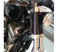 Copri forcella anteriore in pelle per Harley Davidson Sportster XL > 1994 2pz