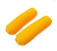 Copri Forcella Forcelle Moto Ammortizzatore Forcella Anteriore per Moto Adatto per Suzuki DR200 Adatto per Yamaha XT225 XG250 Adatto per Kawasaki KL250 Honda AX-1/250(Orange)