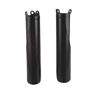Copri Forcella Forcelle Moto Protezione Forcella Anteriore in plastica ABS Nera Adatta per Honda CRF250R CRF450R 2019-2022. Protezioni Slider.(Black)