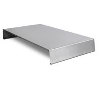 Copri fornelli piano cottura Plan Plus acciaio inox 30x56,5 cm lisa