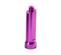 Copri Freno A Mano Auto,Handbrake Cover Copertura universale Uso adatto per freno a mano auto - Manicotto antiscivolo in lega di alluminio, protezione impugnatura forma onda(Purple)