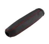 Copri Freno A Mano Auto Uso adatto per Mazda 6, manicotto del freno a mano in pelle, protezione pomello , accessori interni auto(Red)