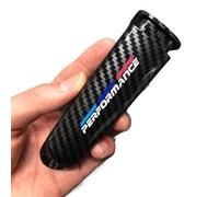 Copri Freno A Mano Utilizzo adatto for BMW E46 E90 E91 E92 E93 E86 E87 F31 F32 F61 F20 Accessori modello universale in fibra di carbonio(CF pattern Sticker)