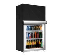 Copri Frigo per Esterno | Copertura Protettiva Impermeabile Per Frigorifero Da Bistrot - Rivestimento Con Cerniera UV Resistente Per Casa Cucina Picnic Appartamento