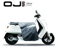 COPRI GAMBE FAST UNIVERSALE PER SCOOTER NERO OJ IMBOTTITO A MONTAGGIO RAPIDO