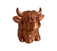 Copri gancio Highland Cattle Design Accessorio per rimorchio Tappo per gancio di traino Resistente alla polvere A prova di sporco Decorativo Pratico Compatibilità Look unico Migliora l'aspetto del vei
