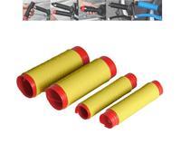 Copri-impugnatura universale in silicone per manubrio e leva del freno, manopole avvolgenti antiscivolo per moto con impugnatura per leva del freno, nastro per manubrio per moto (Yellow)