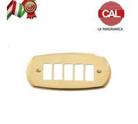 COPRI INTERRUTTORE MASCHERINA PLACCA CAL BTICINO MAGIC IN OTTONE