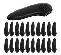 Copri Lama Coltello Nero in Plastica 50 Pezzi, Protezione Punta