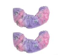 Copri lama per pattini da ghiaccio per proteggere le lame dei pattini da hockey da acqua e graffi, realizzate con morbido tessuto assorbente, ideali per riporre e trasportare tutti i giorni (rosa