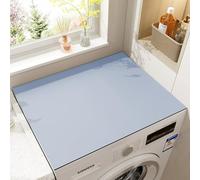Copri Lavatrice E Asciugatrice For Parte Superiore,Tappetino Protettivo Antiscivolo For Asciugatrice,Copri Asciugatrice Antipolvere For Cucina Casa,Lavanderia(Blue,60 * 70cm)