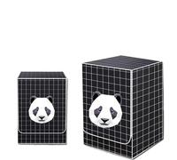 Copri lavatrice nero for pioggia e asciugatrice, tappetino anteriore impermeabile da 12 kg(A10,60x50x85cm M)