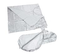 Copri Lavatrice Protezione Solare Impermeabile Antipolvere Resistente Copertura per Rondella Ispessita per Domestica Lavanderia Argento