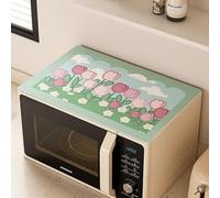 Copri Lavatrice Tulipani Copri Lavatrice Per Interno Per Top - Antiscivolo Tappetino Lavatrice - Tappeto Assorbente In Diatomee Per Armadio Comodino, Cucine, Bagni50*50Cm
