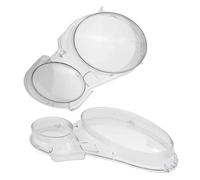 Copri lente fari auto Copertura Faro Anteriore Auto Per Mercedes Per Benz W211 E200 E220 E240 E280 E300 E350 E380 E550 2000-2008(Paio)