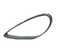 Copri lente per fari auto Per Panamera 2010 2011 2013 Accessori per auto Coprifaro Paralume Paralume Trasparente Maschera(1pcs Right)