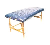 Copri Lettino Da Massaggio 100 pezzi di plastica usa e getta copridivano copriletto SPA massaggio lettino for trattamenti pellicola trasparente for letto bellezza impermeabile