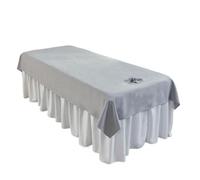 Copri Lettino Da Massaggio 120x230 cm 1 Pz Pianura Salone di Bellezza Lenzuola SPA Massaggio Tuina Anti-shrink Morbida Pelle-amichevole Biancheria Da Letto copertura di tabella Con/senza Foro(Light Gr