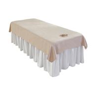 Copri Lettino Da Massaggio 120x230 cm 1 Pz Pianura Salone di Bellezza Lenzuola SPA Massaggio Tuina Anti-shrink Morbida Pelle-amichevole Biancheria Da Letto copertura di tabella Con/senza Foro(Khaki,12