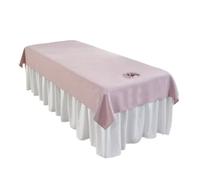 Copri Lettino Da Massaggio 120x230 cm 1 Pz Pianura Salone di Bellezza Lenzuola SPA Massaggio Tuina Anti-shrink Morbida Pelle-amichevole Biancheria Da Letto copertura di tabella Con/senza Foro(Pink,120