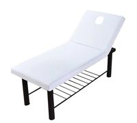 Copri Lettino Da Massaggio 70x190cm Lenzuolo con angoli for lettino da massaggio elastico, copertura completa, fascia elastica for SPA, foro for il respiro sul viso(A)