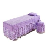 Copri Lettino Da Massaggio Copriletto Bellezza Massaggio Terapia di Diagnosi Apertura Fumigazione Pediluvio(3-02,180x60cm)