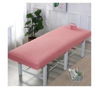 Copri Lettino Da Massaggio Lenzuolo con angoli trapuntato for salone di bellezza addensato, lenzuolo, copriletto for massaggi SPA, delicato sulla pelle, foro for il respiro(Color2,190x75)
