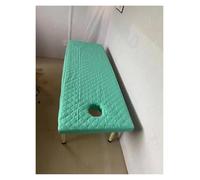 Copri Lettino Da Massaggio Lenzuolo con angoli trapuntato for salone di bellezza addensato, lenzuolo, copriletto for massaggi SPA, delicato sulla pelle, foro for il respiro(Light green,190x70)