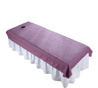 Copri Lettino Da Massaggio Lenzuolo da massaggio for salone di bellezza, motivo a rose, impermeabile, lavabile, morbido, for spa, clubhouse, dedicato, traspirante, con foro, lenzuolo piatto(03)