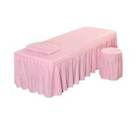 Copri Lettino Da Massaggio Lenzuolo For Salone Di Bellezza, Materasso Trapuntato Spesso, Copriletto For Gonna Da Letto, Breve, Con Foro For Il Viso(7,190cm x 70cm)