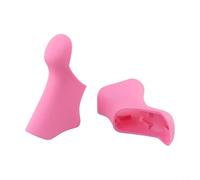 Copri leva del cambio ergonomiche in silicone per leve del freno della bici ST2300 3400, design comodo e antiscivolo (rosa)