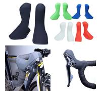 Copri leva del freno in silicone per Shimano ST-R8020, impugnatura antiscivolo e resistente alle intemperie, comoda copertura per leva del cambio (1 paio)
