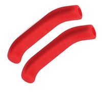 Copri Leva Freno Bici, Copri Freno Bici, Coprileve Freno, Manopole Freno, Accessori Bici Manopole in Silicone, Copri Freno A Mano Auto per Mountain Bike Bici da Strada(Rosso)