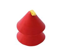 Copri manici per pentole e padelle, in silicone, triangolari, resistenti al calore, anti scottatura, 2 pezzi, per pentole e coperchi, protezione per le mani, cucina, sala da pranzo, barbecue