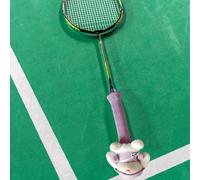 Copri manico per racchetta da badminton, peluche, protezione per impugnatura