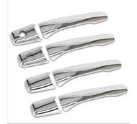 Copri Maniglia Per Porta Compatibile Con Mitsubishi Per Evolution 7 2002 2003 2004 2005 2006 2007 Copertura Maniglia Della Portiera Dell'auto In Fibra Carbonio Cromata Nera Lucida Ricambi Auto