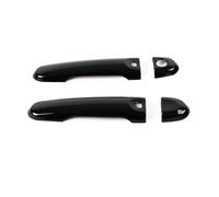 Copri Maniglia per Porta Compatibile Con Nissan Per Juke 2011 2012 2013 2014 2015 2016 2017 2018 Car Styling Maniglia Della Portiera Nera Copertura Ciotola Per Smart Hole(With Smart key hole)