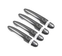 Copri Maniglia Per Porta Compatibile Con Per Megane 3 Per MK3 III 2008 2009-2016 8 Pezzi Copri Maniglie Esterne Per Auto In Fibra Di Carbonio ABS Accessori Esterni