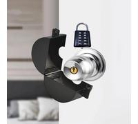 Copri maniglia per porta con serratura per pomelli rotondi per porte