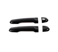 Copri Maniglia Per Portiera Auto Compatibile Con Nissan Per Juke 2011 2012 2013 2014 2015 2016 2017 2018 Car Styling Maniglia Della Portiera Nera Copertura Ciotola Per Smart Hole(Without hole)