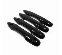 Copri Maniglia portiera Auto per Corolla 2019-2024 Copri Maniglia portiera Laterale Esterna Auto Adesivi Decorativi Parti di Ricambio(ABS Nero 3 Fori)