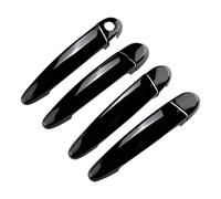 Copri Maniglie Esterne per Portiere Auto con Guida a Sinistra, Colore Nero Lucido, per BMW Serie 1, 3, E87, E90, E91, E92, E93, F30, X1, X2, X3, X4, X6, Accessori per Auto