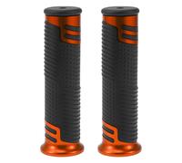 Copri manopole 7/8" 22mm 15/16" 24mm per moto/scooter arancione 1 coppia