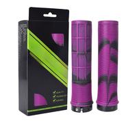 Copri Manubrio Bicicletta TPR Doppio Colore per ammortizzatore 136x31mm Set di 2