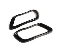 Copri marmitta Trim AUTO 1 Paio 2 Pezzi Di Adesivi Per Tubi Di Scarico Per Auto, Accessori Per Coperture Di Marmitte Compatibile Con X5 G05 2019 2020 2021 2022 2023 2024(Black2)