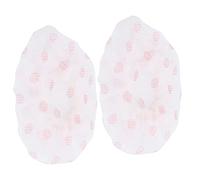 Copri microfono, cappuccio antipolvere Mike 120 pezzi ecologico non tessuto per studi di registrazione(Punto rosso bianco)