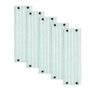 Copri Mocio In Microfibra, Compatibile Con Leifheit Clean Twist M Micro Duo, Panno Riutilizzabile For Una Pulizia Efficace Su Tutti I Tipi Di Pavimento, 42 Cm(5PCS)