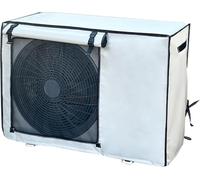 Copri Motore Condizionatore Esterno, Telo Esterno Anti-Neve Anti-Polvere, Copri Condizionatore con Fibbia Fissa, Tessuto Oxford, Resistente al Sole e All'umidità