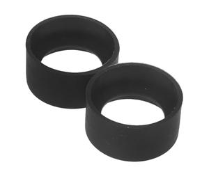 Copri Oculare per Microscopio 36-38mm in Gomma Nera, 2 Pezzi | Protezione Dell’oculare, Riduce Interferenze Luminose, Ricambio per Lezioni e Sessioni di Microscopia